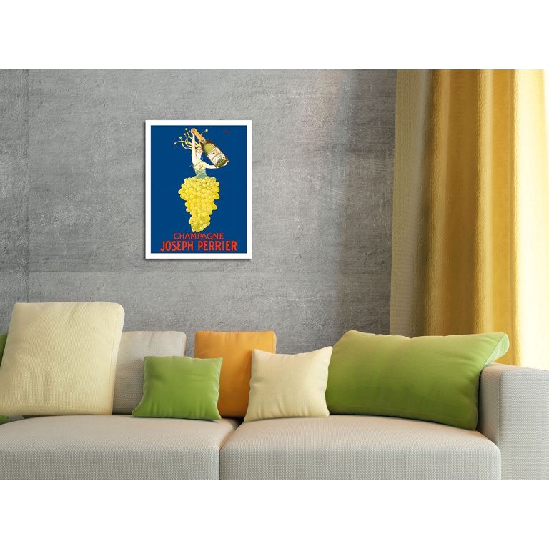 シャンパーニュ・Joseph Perrier ヴィンテージアート・ポスター Champagne Joseph Perrier Poster - French Vintage Wall Art