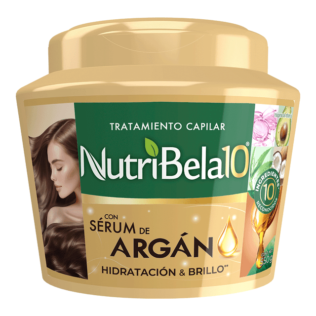 Tratamiento Capilar Nutribela10 Sérum de Argán de 550gr