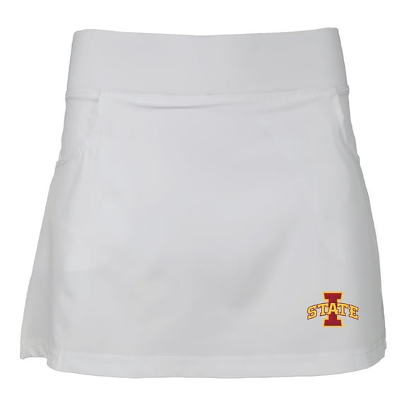 Girls Toddler Garb White Iowa State Cyclones Sara Skort