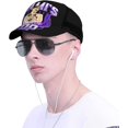 thumbnail image 4 of Rhea and Ripley Baseball Cap Mesh Trucker Hats Adjustable Hat Hip Hop Snapback Cap Unisex Dad Hat Black, 4 of 7