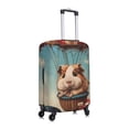 thumbnail image 3 of Fotbe Hot Air Balloon Guinea Pig Luggage Cover Protector,Suitcase Protector,Scratch and Dirt Resistant,Fits 18-32 Inch Luggage-Small, 3 of 9