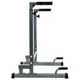 thumbnail image 2 of BalanceFrom Multi-Function Dip Stand, Steel, 500-Pound Capacity, Gray, Exercise Power Stand, 2 of 6