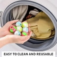 thumbnail image 4 of JIEMUCES 12/16/20Pcs Pet Hair Removal Balls Reusable Laundry Dryer Balls Space-Saving Design Speed Up Drying Time Laundry Ball, 4 of 8