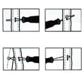 thumbnail image 2 of LEEYNEER Elderly Buttoner Jeans Button Hook Buttons Zipper Pull Tool Black 18.4*3.2cm 2 Pcs, 2 of 6