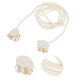 thumbnail image 4 of Ofertas Únicas 1 Pc Cinturón de Cuerda de Flor de Moda Ajustable para Mujeres Beige, 4 of 6