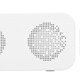 thumbnail image 2 of D-88 Multifunctional Bluetooth Speaker, Portable, Dual Alarm Clock Function, Ideal for Bedroom or Office, White, 2 of 4
