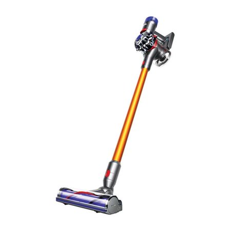 dyson stick vacuum yellow light