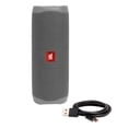 thumbnail image 3 of Bocina Bluetooth JBL Flip 5 PortÃ¡til Resistente al Agua IPX7 Gray JBL JBL Flip 5, 3 of 4
