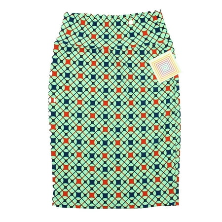 

Pre-owned LuLaRoe Girls Aqua | Navy Skirt size: Junios XS