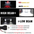 thumbnail image 6 of 4X 4x6" LED Headlights Hi/Lo Beam Fit Chevrolet Camaro Iroc-Z Z28 1982-1992 DRL, 6 of 15