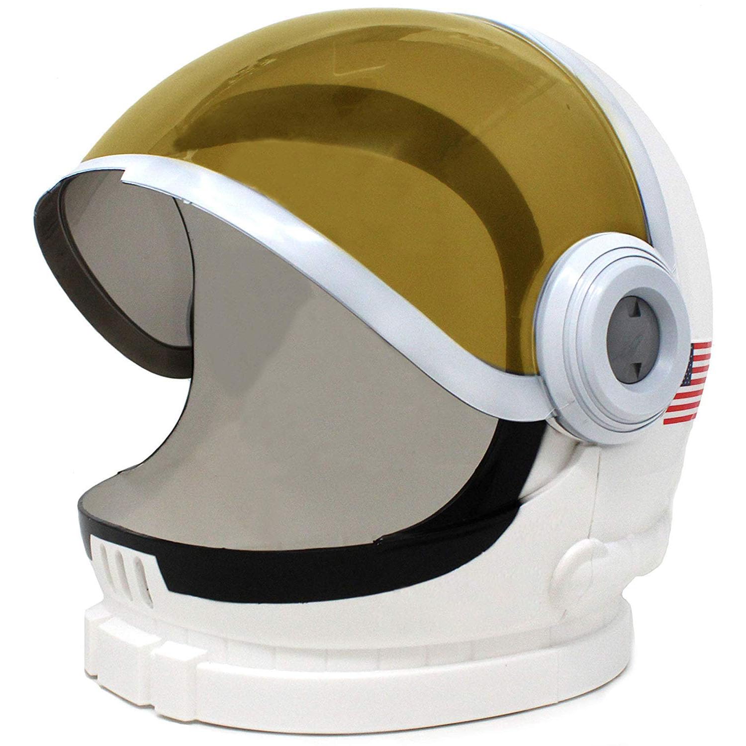 Joyfy Astronaut Pilot Costume with Tinted Helmet, White photo 8