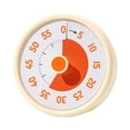thumbnail image 3 of jifeng 60 Minute Desk Visual Timer No Ticking Task Reminder for Student Kids Adults yellow, 3 of 9