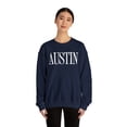 thumbnail image 3 of Austin Texas TX Trip Moving Away Sweatshirt, Gifts, Crewneck, 3 of 4