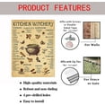 thumbnail image 3 of Tin Metal Signs Kitchen Witchery Poster Abc's of Kitchen Witch Poster Smudge Sticks Witches Poster Witches Magic Knowledge Poster Witch Knowledge Poster 12X16 inch-Tin Painting, 3 of 14