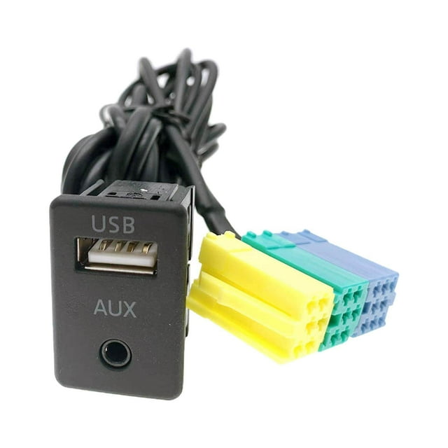 Car AUX Adapter Direct Car Accessory Parts Harness 20 Pin CD Audio Cable Wiring Input for Hyundai Kia