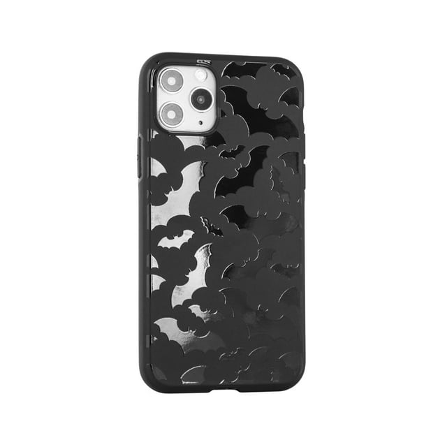 Funda de teléfono Cavka negra mate compatible con iPhone 11
