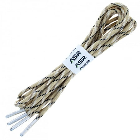 

ASR Outdoor 550 Paracord Hiking Boot Laces Replacement Shoelaces Tan Camo 1 Pair