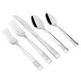 thumbnail image 1 of Mainstays Pierremont 20-Piece Stainless Steel Flatware Set, Silver, Service for 4, 1 of 8