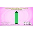 thumbnail image 2 of 10 Poly-Clear Plastic Water Bottles Set, 32 oz. - Durable, Leak-Resistant, Push-Pull Lids - Trans Green, 2 of 5