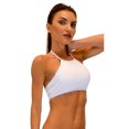 thumbnail image 4 of VF-Sport - Bikini Top, High Neckline Halter (White, 3X), 4 of 6