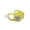 Yellow, variant on LED Flash Light for Bike with Twin Eye Design and Flexible Silicone Strap Night Riding Signal Safety Lamp in Yellow