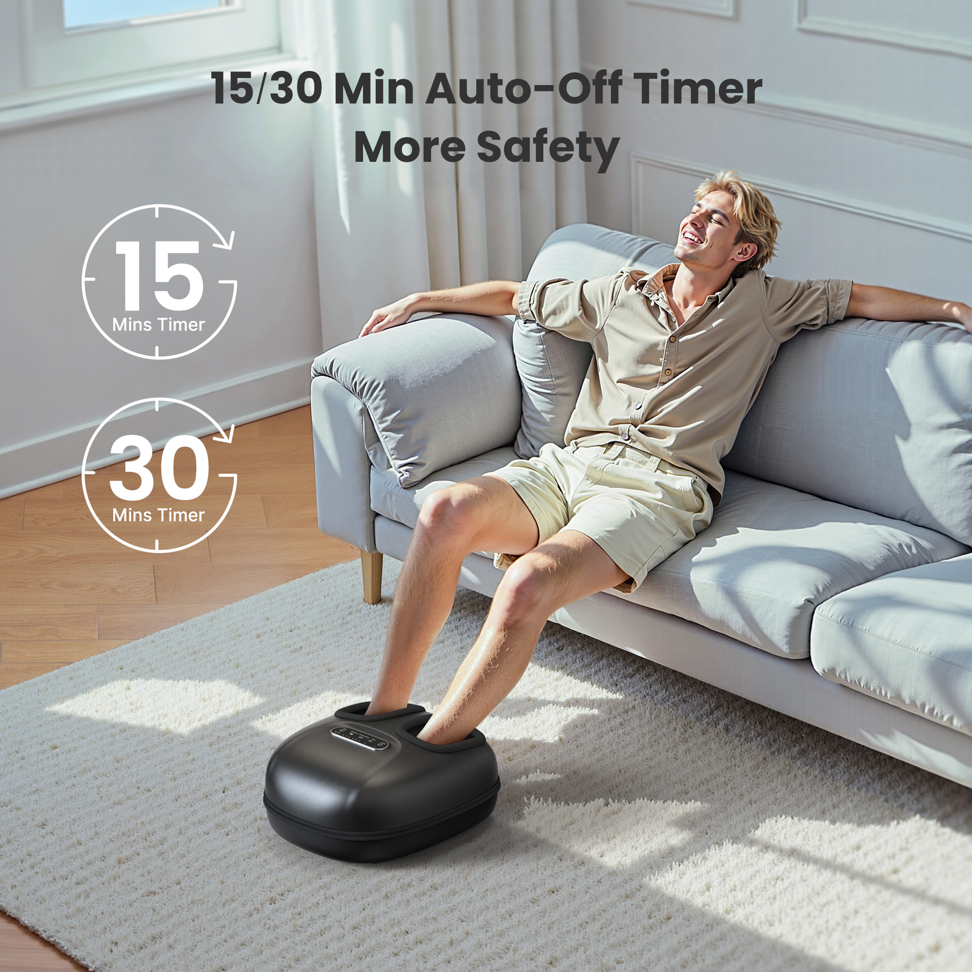 Renpho Shiatsu Foot Massager with Heat photo 6