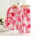 thumbnail image 1 of Pijamas de franela para niño, conjunto de ropa para niño, bata de lana, regalo de Navidad, 2 uds., 1 of 4