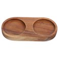 thumbnail image 4 of OULII 1Pcs Rectangular Wood Tray for Bottle Tabletop Setting Khaki 5.6X2.8X0.6In, 4 of 8