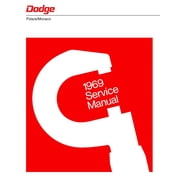 Detroit Iron OEM 1969 Dodge Polara & Monaco Repair Shop Manual