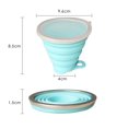 thumbnail image 5 of Adventure Gear: Collapsible Silicone Travel Mug, Ultra-Thin Foldable Design for Easy Packing, Stainless Steel Rim Ensures Durability and Comfort, 5 of 5
