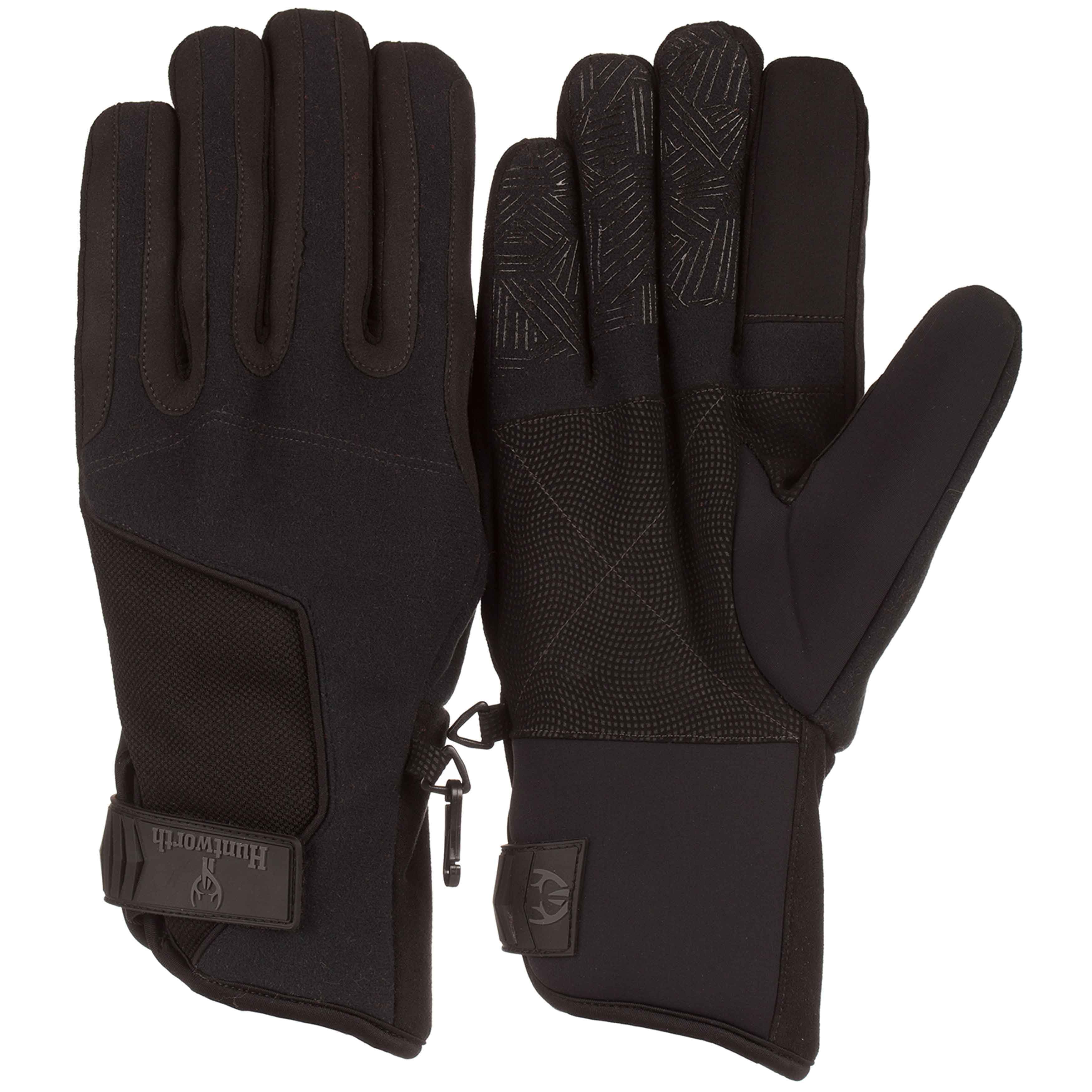 Mens Black Tri Laminate Hunting Glove M/L