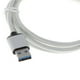 thumbnail image 4 of Cable Del de Datos Del Cable de Carga Rápida Del usb 3A para Plata, 4 of 9