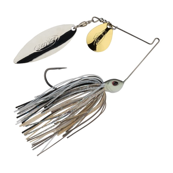 Berkley Power® Blade Standard, Spinnerbaits, Shad Spawn/Gold Silver (1 Count)