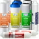 thumbnail image 1 of iSpring F9K Paquete de Cartuchos de Reemplazo para 1 Año para Filtros de Agua por Ósmosis Inversa de 6 Etapas con Filtros de Remineralización Alcalina, Sin Membrana RO, 1 of 7