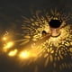 thumbnail image 5 of Luces de hadas LED, luces de regadera centelleantes Lámpara de arte de estaca de jardín con energía solar Luces de cascada de interior al aire libre a Macarena Luz de cadena de regadera, 5 of 8