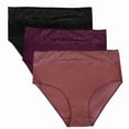 thumbnail image 1 of Panty Curvation para Mujer, Amplia Cobertura Multicolor Talla TG, 3 Piezas, 1 of 5