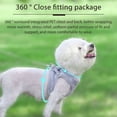 thumbnail image 3 of Winter Warm Coat Clothes Chihuahua Puppy Vest Dog Leads Dog Harness Leash Pet  Supplies WHITE XS, 3 of 8