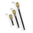 thumbnail image 2 of Juego de extensión de brocas de 3 piezas Soporte de brocas de liberación rápida Adaptador de portabr Tomshoo Varilla de extensión de taladro eléctrico, 2 of 2