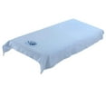 thumbnail image 1 of Reusable Washable Cotton Acupuncture Massage Table Bed Pad Cover Massage Table Blue, 1 of 8