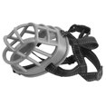 thumbnail image 1 of Comfy Soft Silicone Big Dog Muzzles for Medium Large Dogs Adjustable Strong Basket Pet Mouth Mask Labrador Pitbull Accessories ShopWise Round, 1 of 11