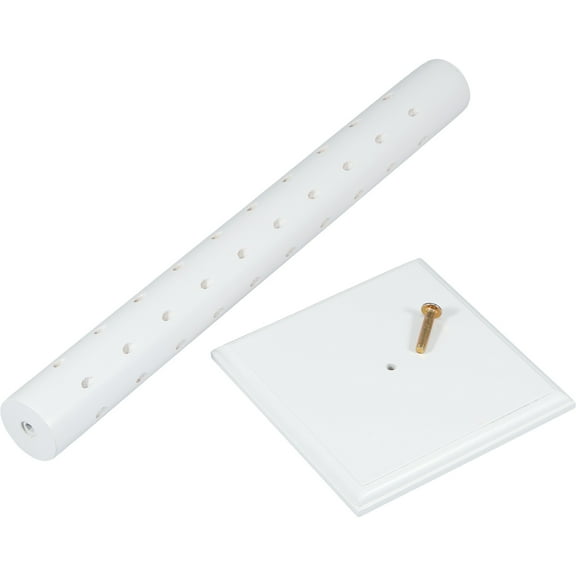 Wood Lollipop Stand 60 Holes Cake Pop Stand Tree Lollipop Holder Filled Lollipop Display Stand Decorative Candy Table Stand White Lollipop Cake Stand for Baby Showers Anniversaries Party