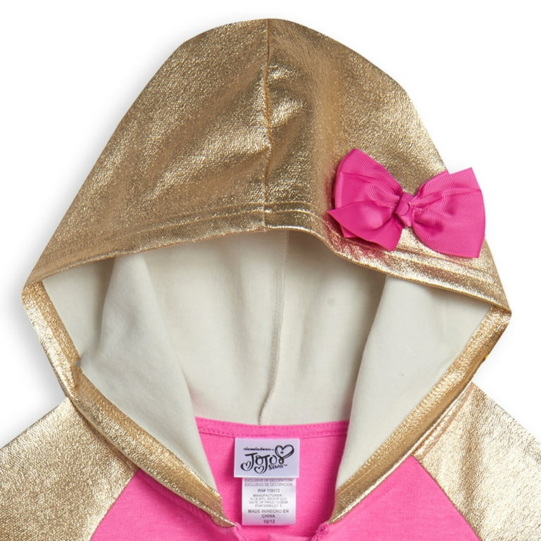 Jojo siwa zip up hoodie hotsell