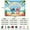 51.18inch * 59.06inch, variant on 1 piece of Stickey and Angel Tropical Beach Rainbow Birthday Party Background Cloth - Bright polyester fabric decoration for birthday parties, graduation ceremonies, indoor/outdoor events