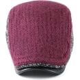thumbnail image 4 of CoCopeaunts Newsboy Cap Retro Knitted Hat Casual Beret Newsboy Hat Winter Autumn Warm Cabbie Hats Drivers Cap for Women, 4 of 7