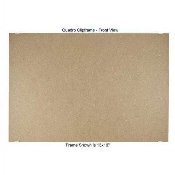 Quadro Clip Frame 13x19 inch Borderless Frame, Box of 4