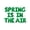 Green, variant on Letter Balloons - SPRING IS IN THE AIR 16" Inch Alphabet Letters Foil Mylar Balloon Easter Party Banner (Purple)