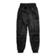 thumbnail image 3 of Pantalones de Yoga Gibobby Pantalones casuales con bolsillo en la Cintura elástica de satén para mujer Negro S, 3 of 5