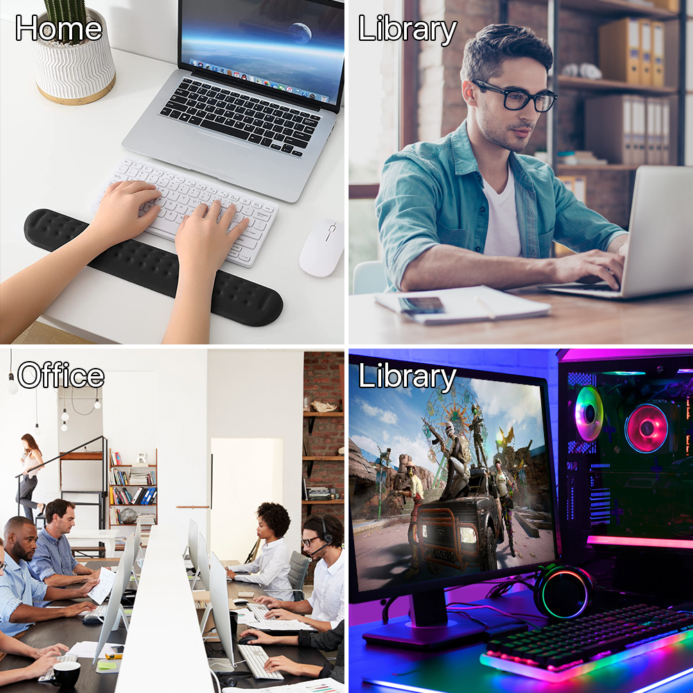 OWNTECH Ergonomic Keyboard and Mouse Wrist Rest Set photo 5
