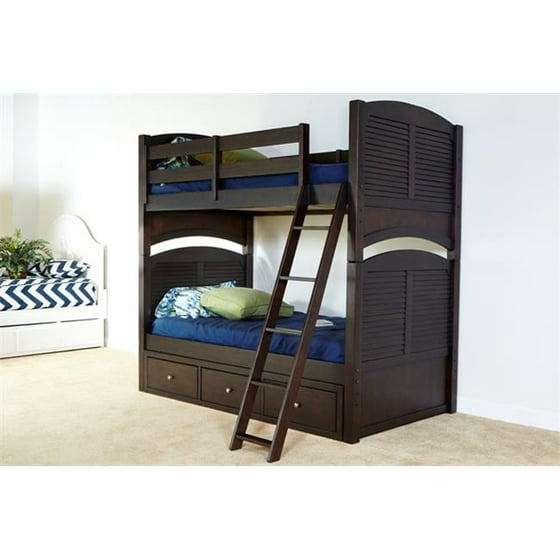 My Home Furnishings Neopolitan Merlot 1803 333abc 3 By Twin My Home Furnishings Neopolitan Merlot 1803 333abc 3 By Twin Shutter Bunk Bed Com