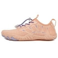 thumbnail image 4 of Dakaela Unisex Mens Womens Hiking Water Shoes Quick Dry Barefoot Aqua Sneakers for Swim Beach Pink 8, 4 of 6